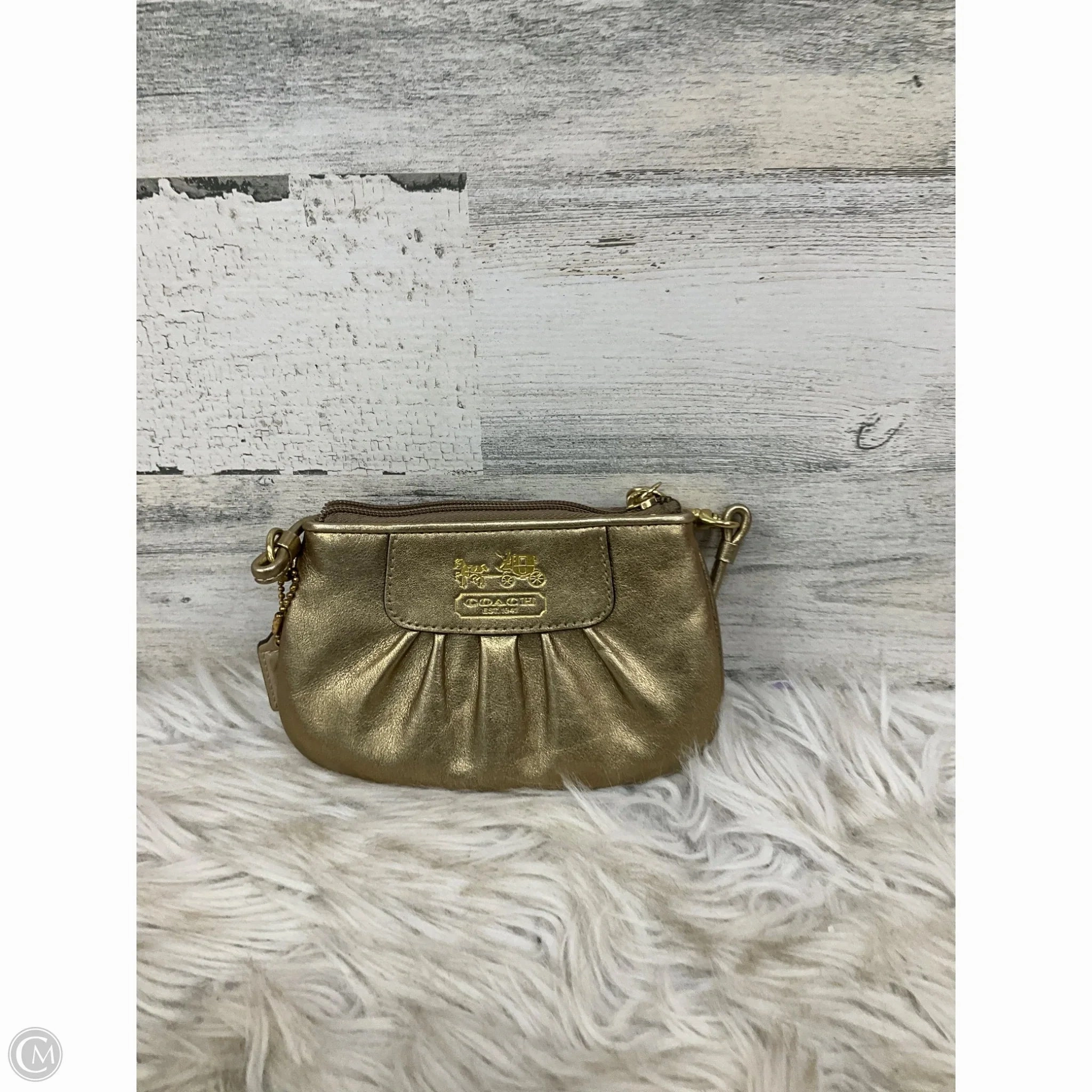 Wristlet Designer By Coach, Size: Small