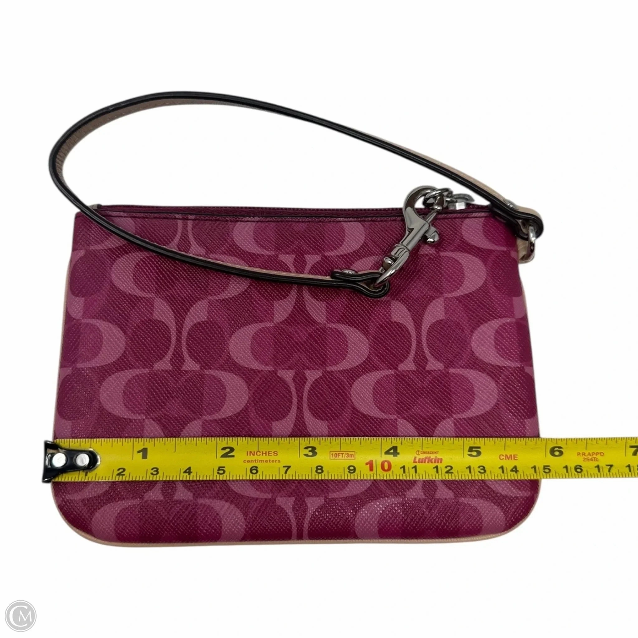 Wristlet Designer By Coach, Size: Small