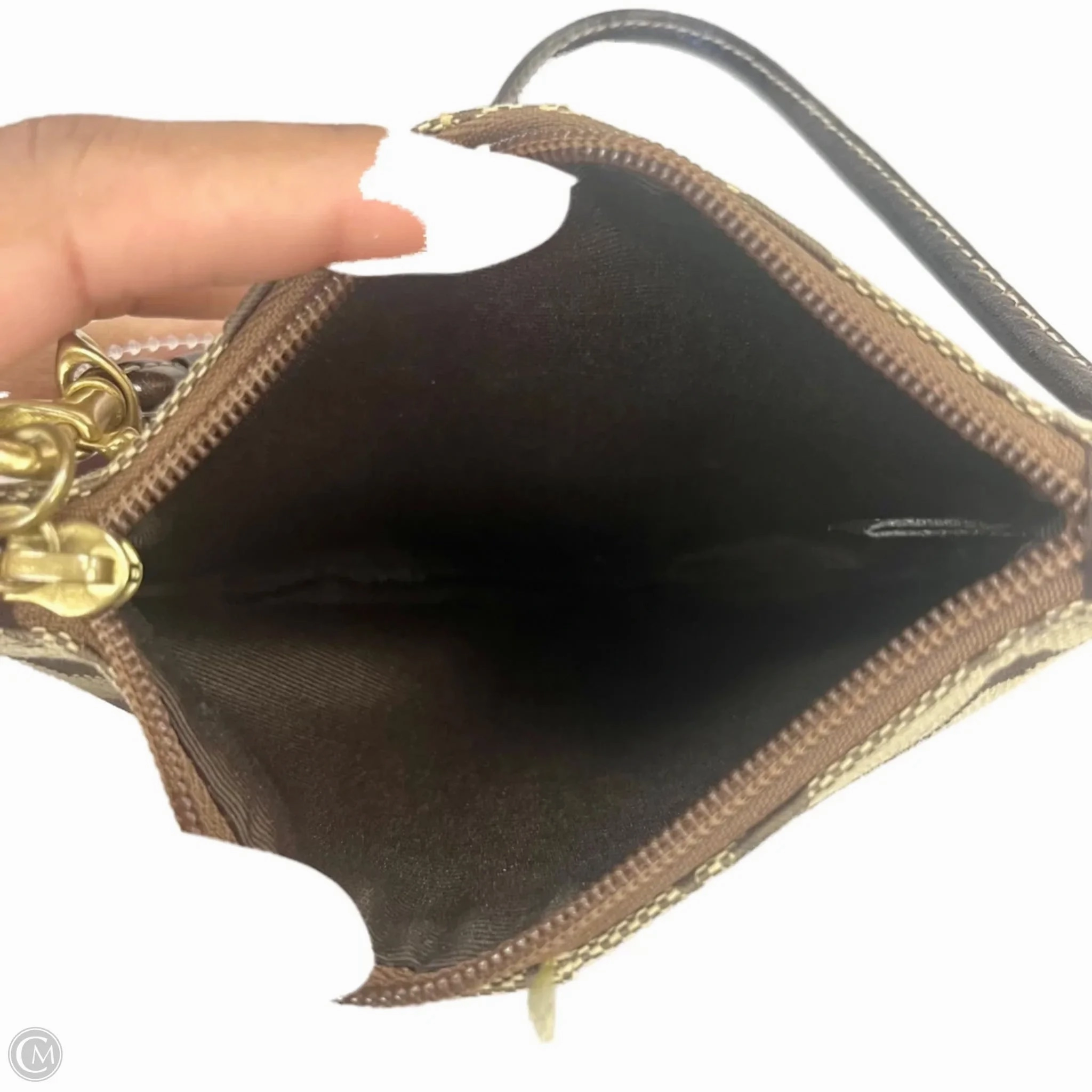 Wristlet Designer By Coach, Size: Small