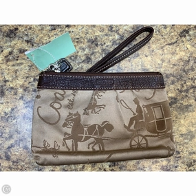 Wristlet Designer By Coach, Size: Small