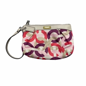 Wristlet Designer By Coach, Size: Small