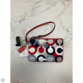 Wristlet Designer By Coach, Size: Small