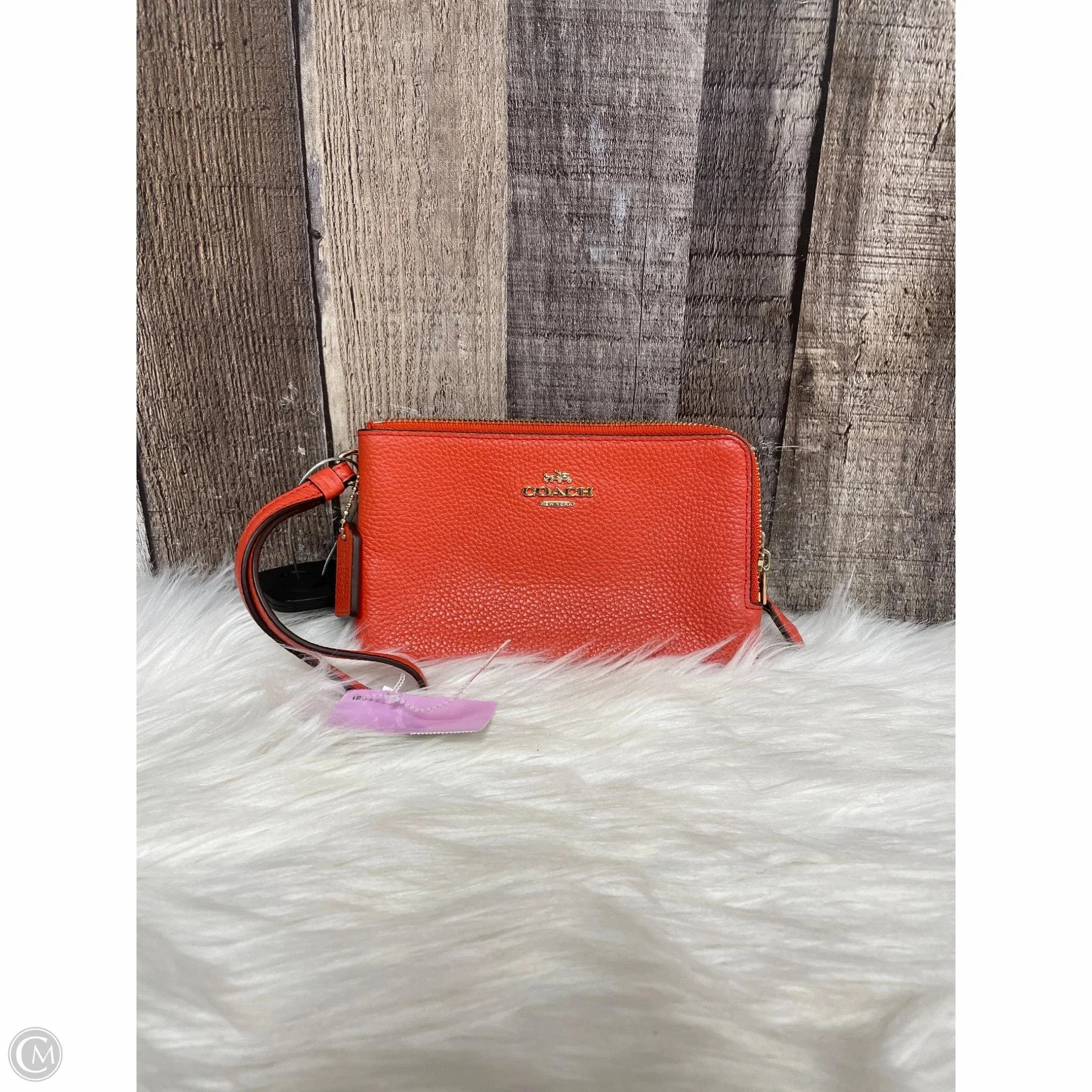 Wristlet Designer By Coach, Size: Small
