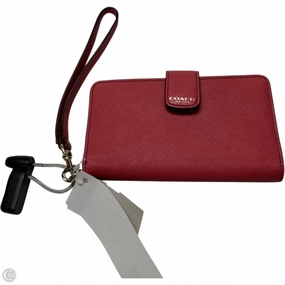 Wristlet Designer By Coach, Size: Small