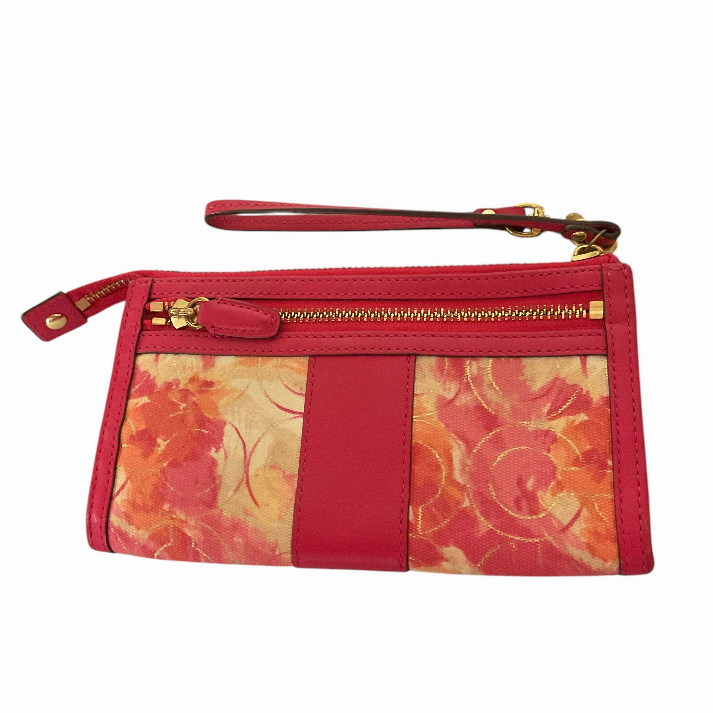 Wristlet Designer By Coach, Size: Small