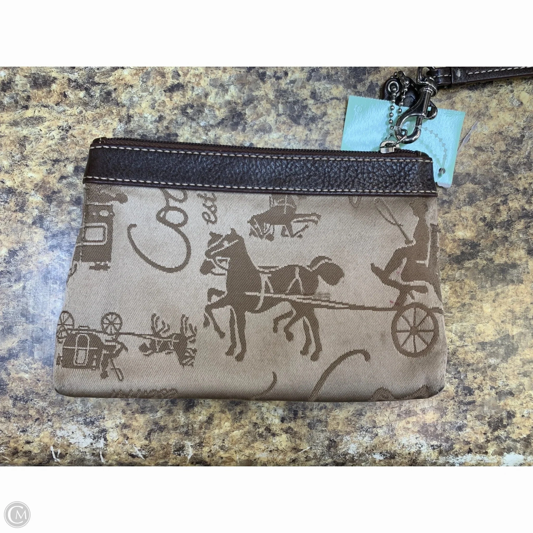 Wristlet Designer By Coach, Size: Small