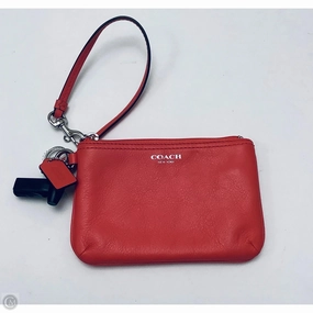 Wristlet Designer By Coach, Size: Small