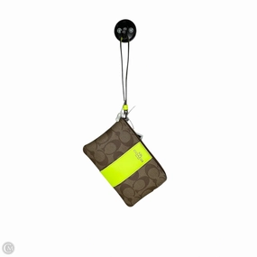 Wristlet Designer By Coach, Size: Small