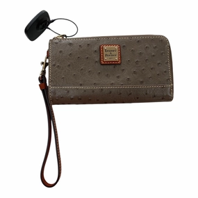 Wristlet Designer By Dooney And Bourke In Taupe, Size:Medium