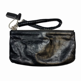 Wristlet Designer By Hobo Intl In Black, Size:Small