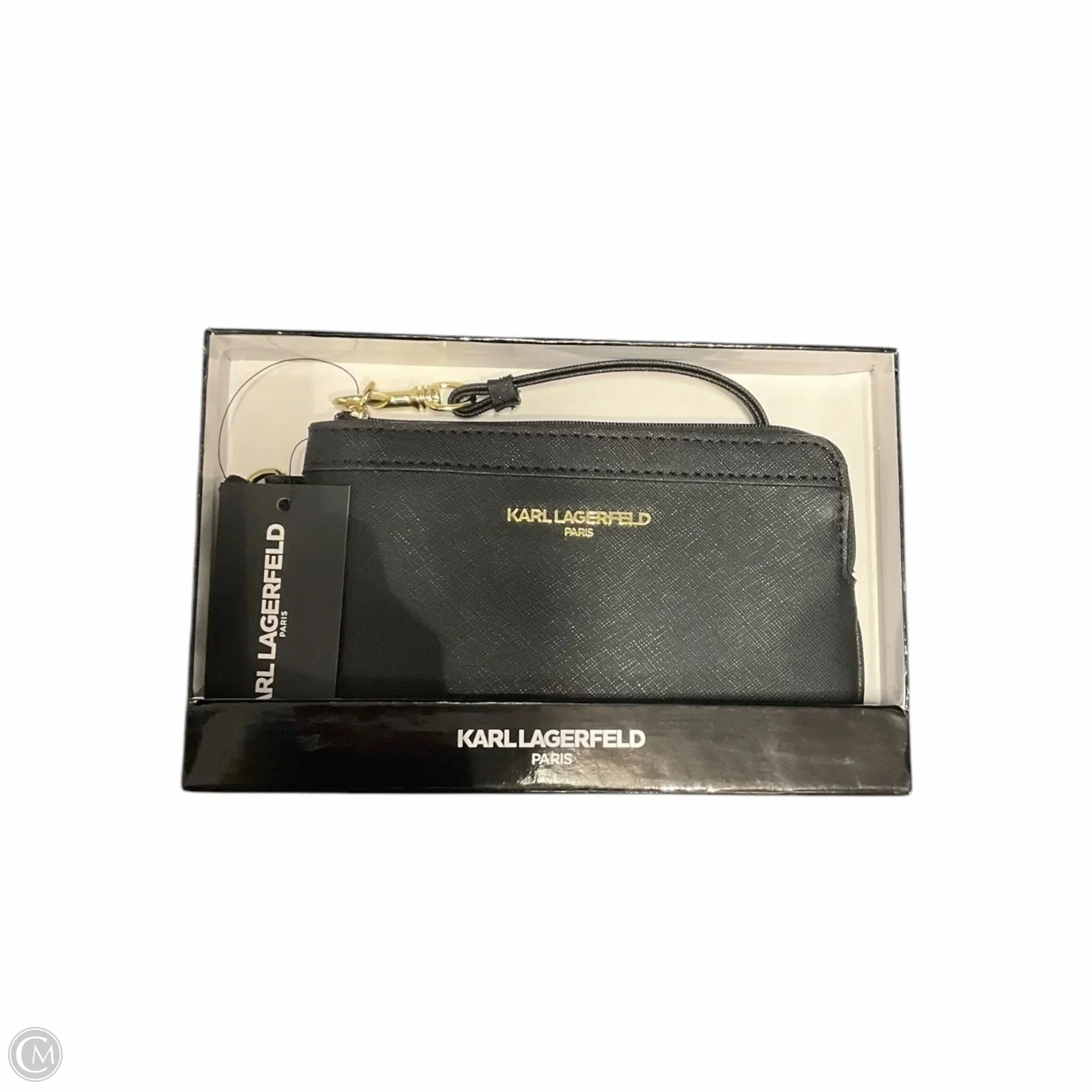 Wristlet Designer By Karl Lagerfeld, Size: Small