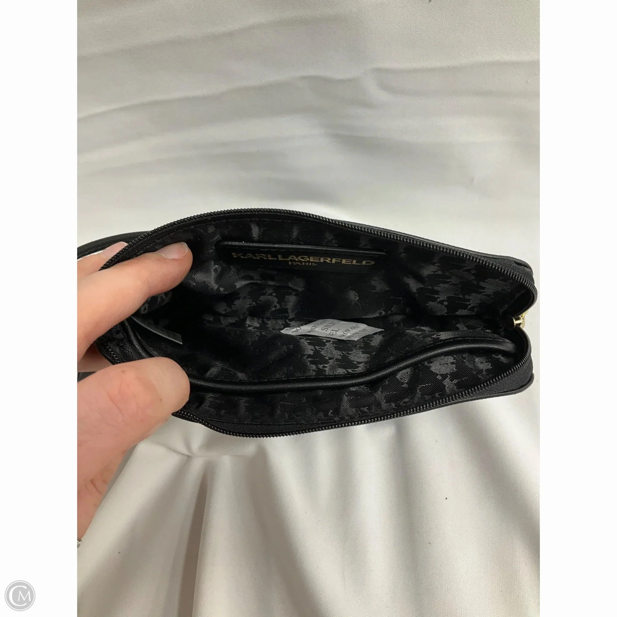 Wristlet Designer By Karl Lagerfeld, Size: Small
