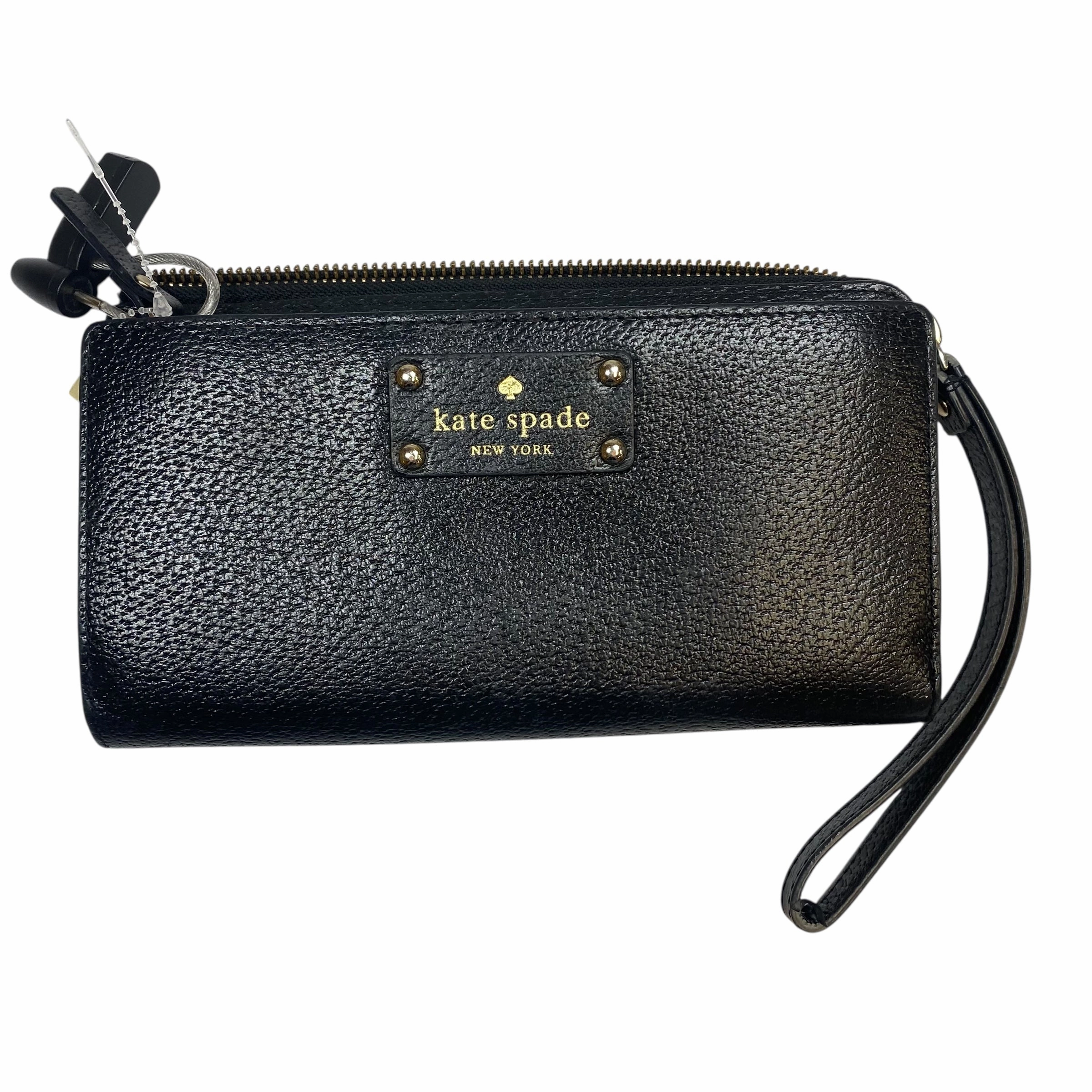 Wristlet Designer By Kate Spade In Black, Size:Medium