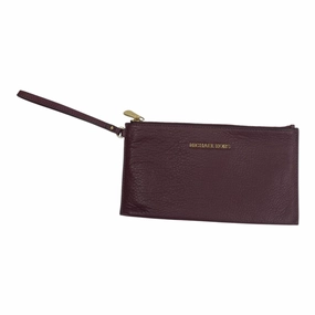 Wristlet Designer By Michael Kors In Maroon, Size:Medium