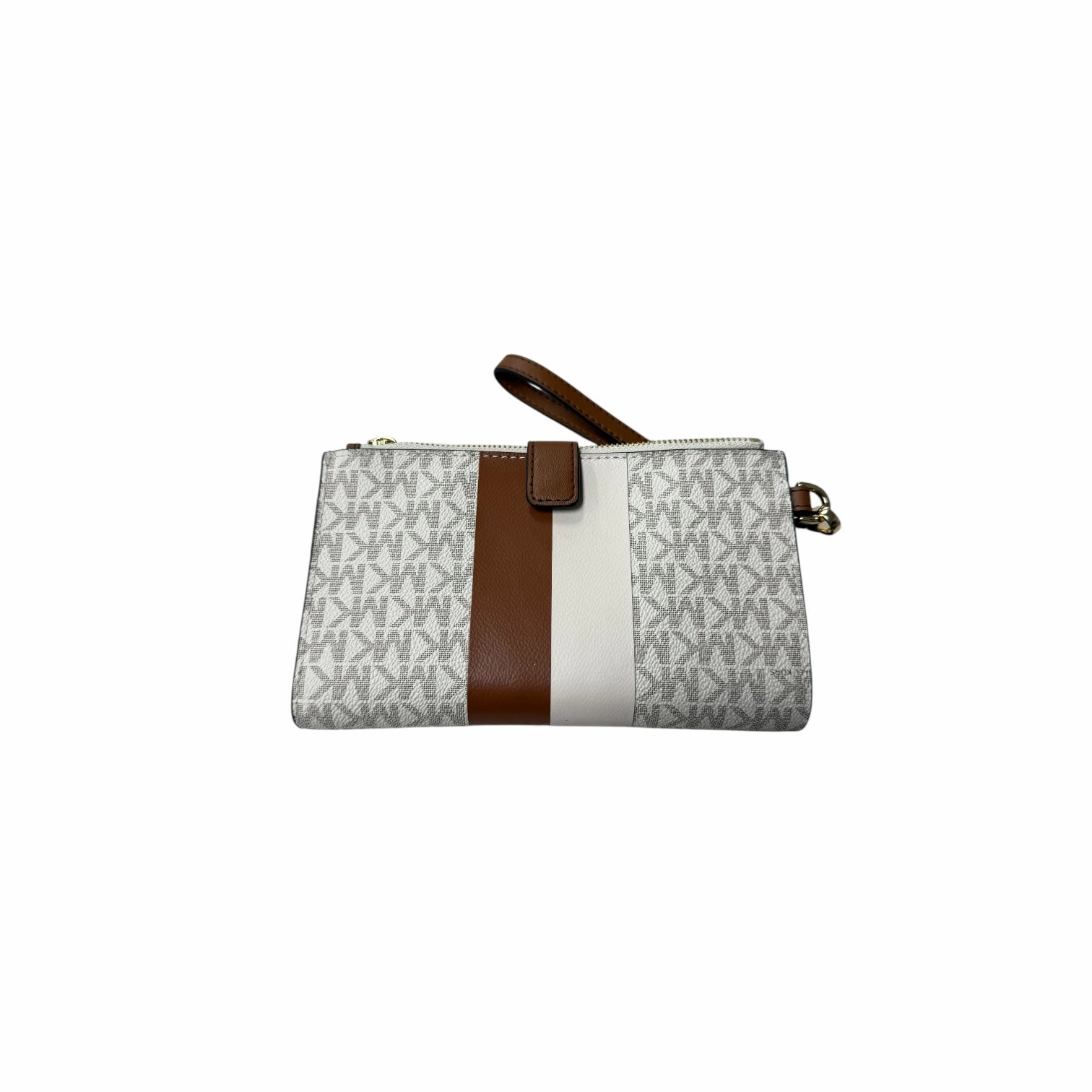Wristlet Designer By Michael Kors In White, Size:Medium