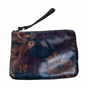 Wristlet Designer By Patricia Nash In Blue & Purple, Size:Large