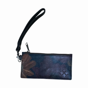 Wristlet Designer By Patricia Nash In Blue & Purple, Size:Small