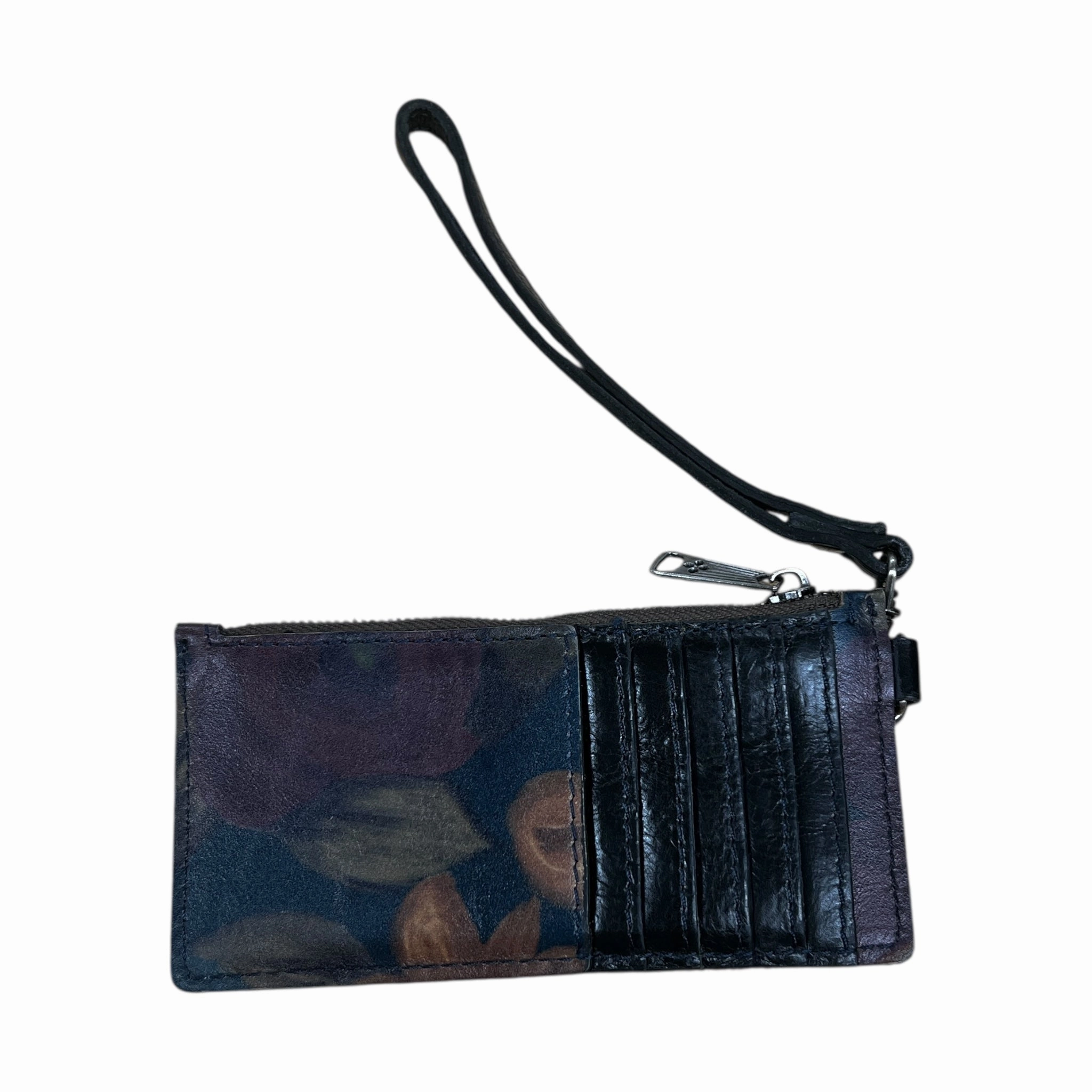 Wristlet Designer By Patricia Nash In Blue & Purple, Size:Small