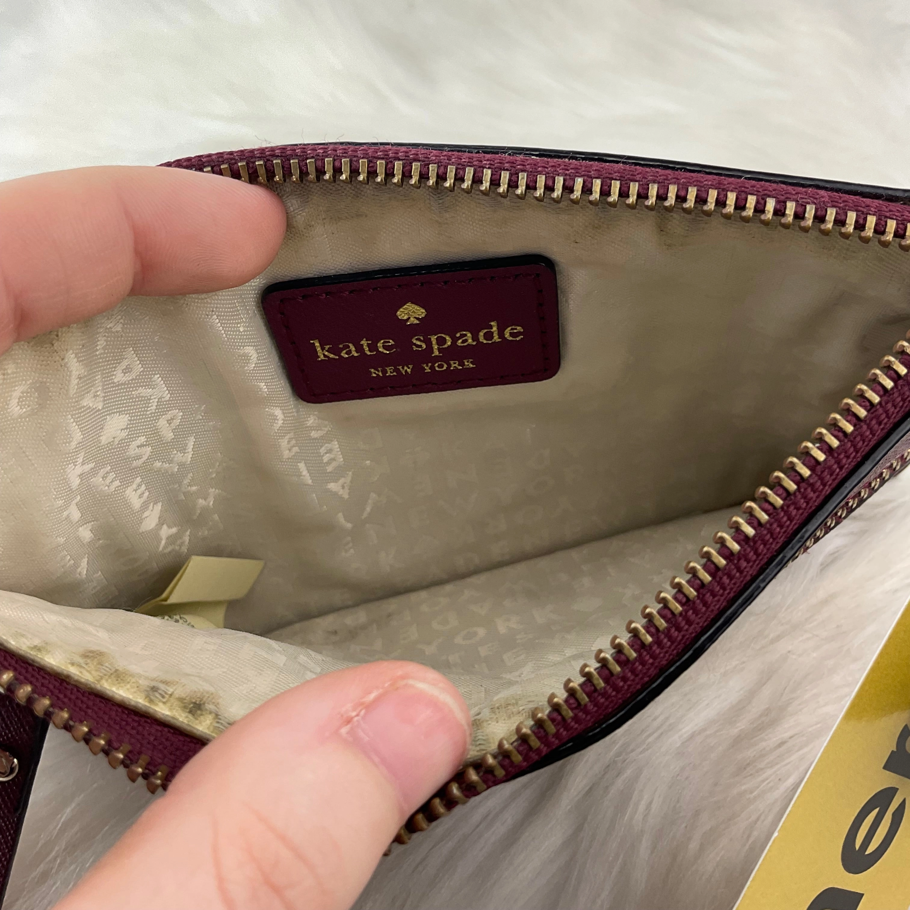 Wristlet Designer Kate Spade, Size Small
