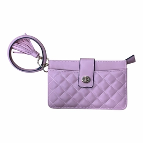 Wristlet In Pink, Size:Large