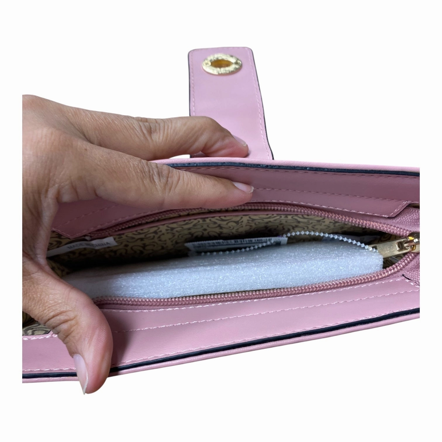 Wristlet In Pink, Size:Large