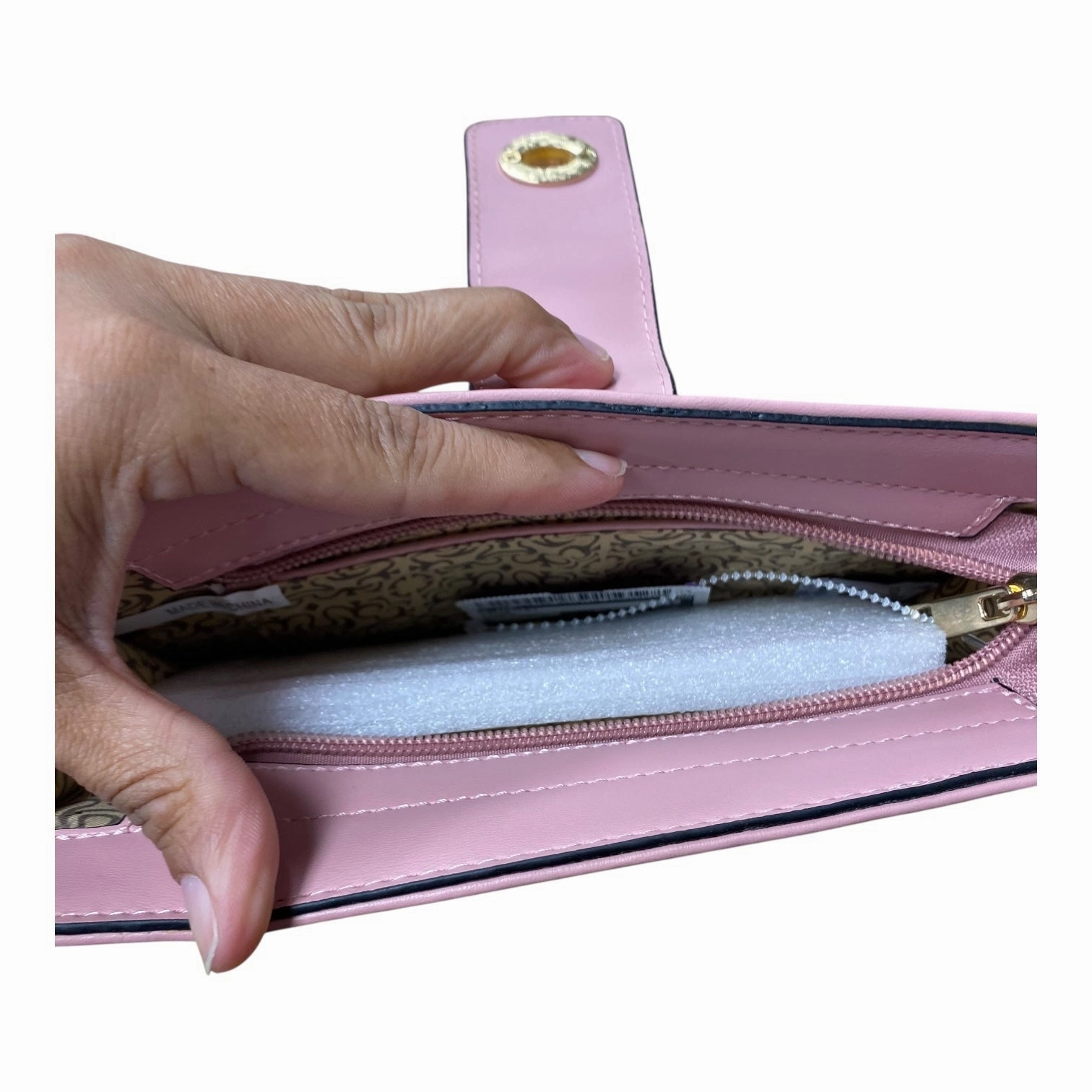 Wristlet  In Pink, Size:Medium