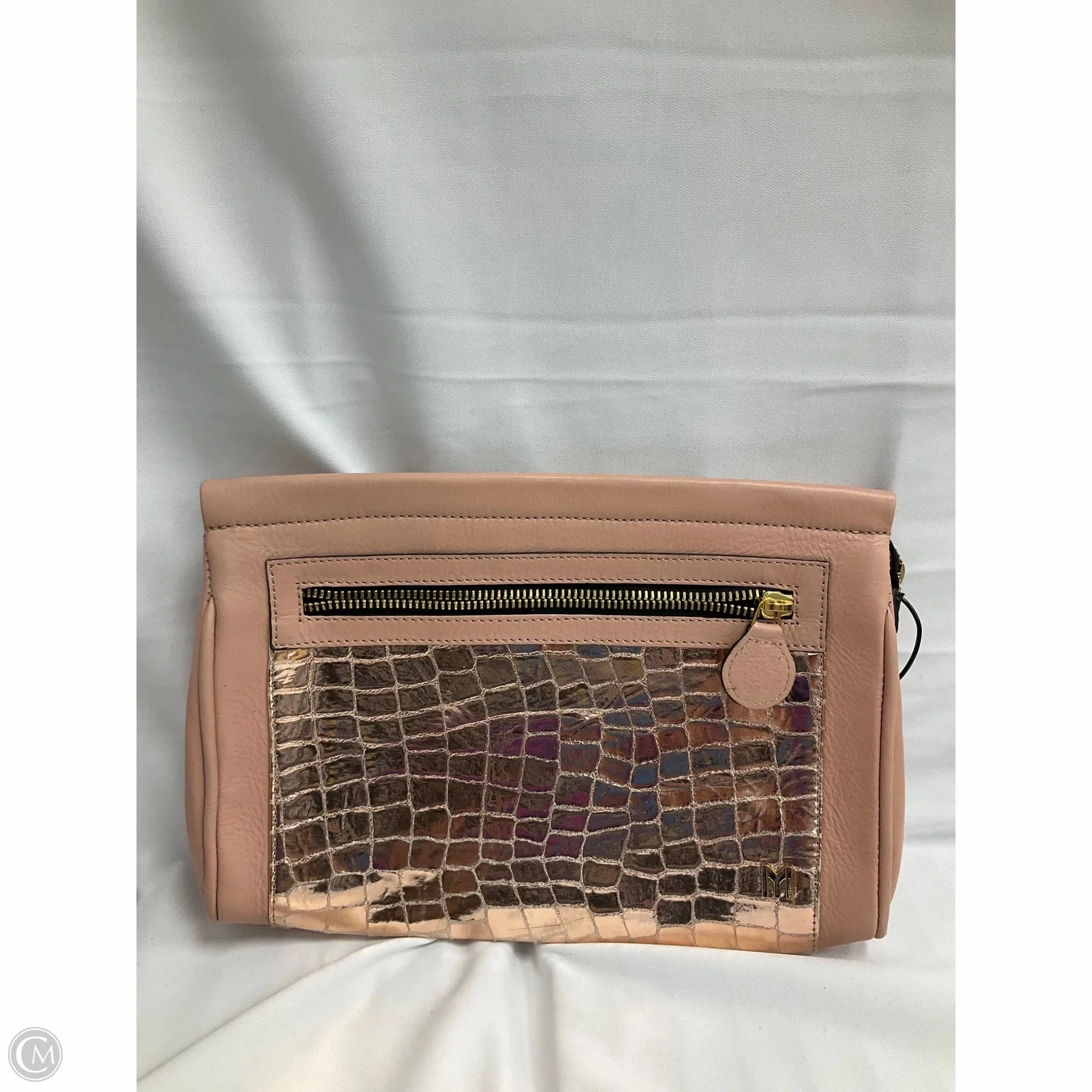 Wristlet Leather By Clothes Mentor, Size: Large