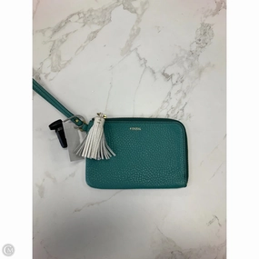 Wristlet Leather By Fossil, Size: Small