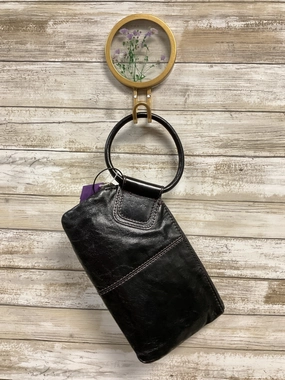 Wristlet Leather By Hobo Intl In Black, Size:Large