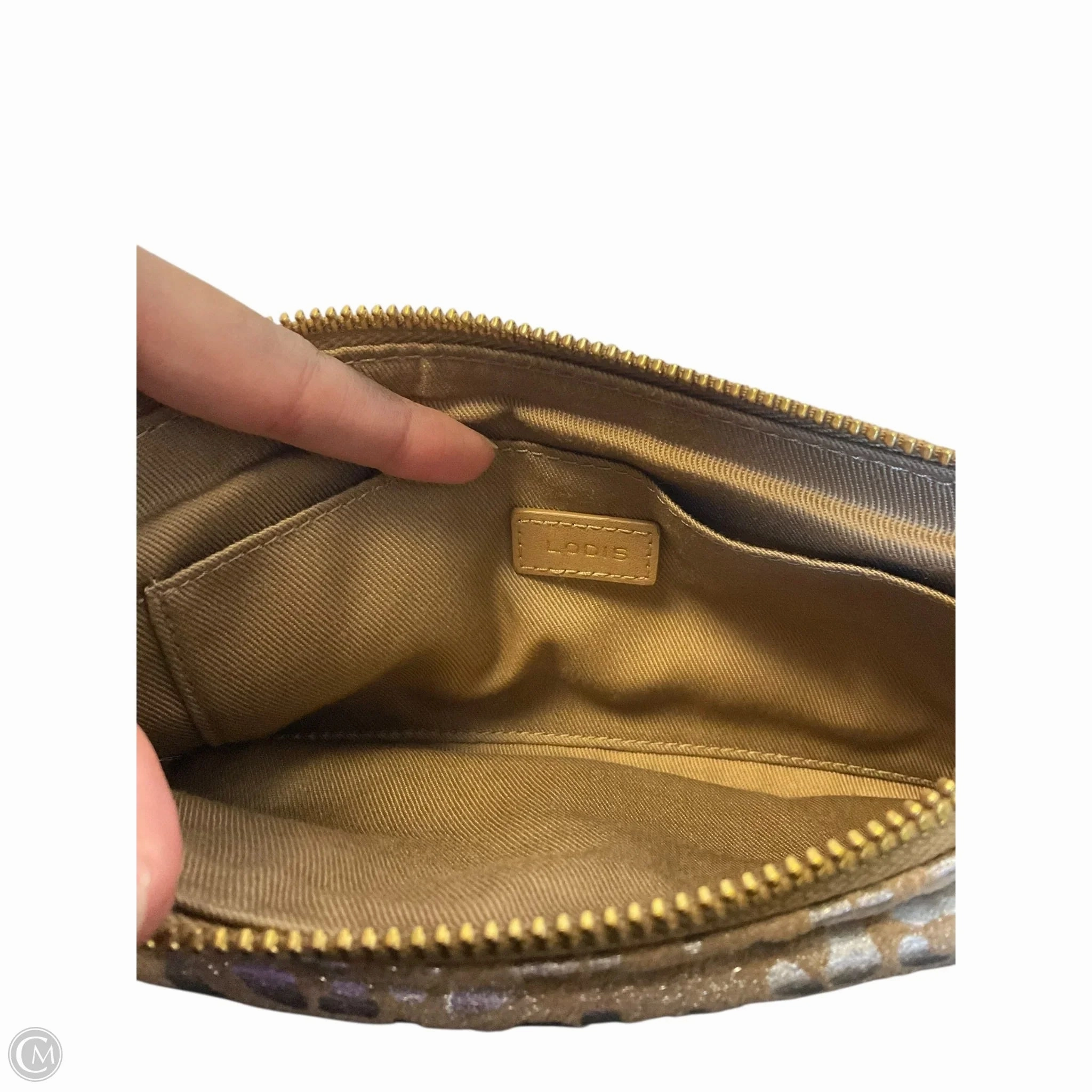 Wristlet Leather By Lodis, Size: Large