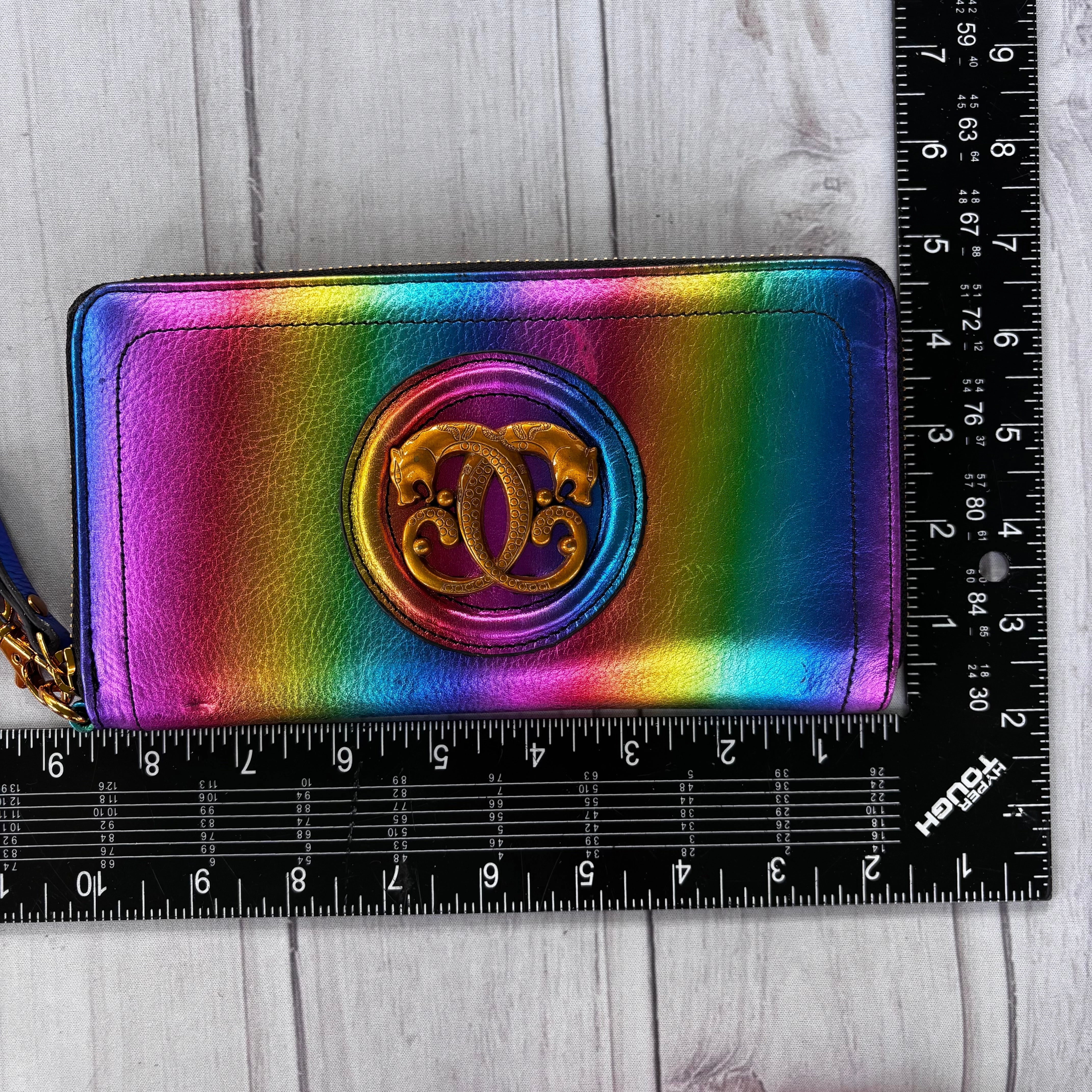 Wristlet Leather By Sharif, Size: Medium
