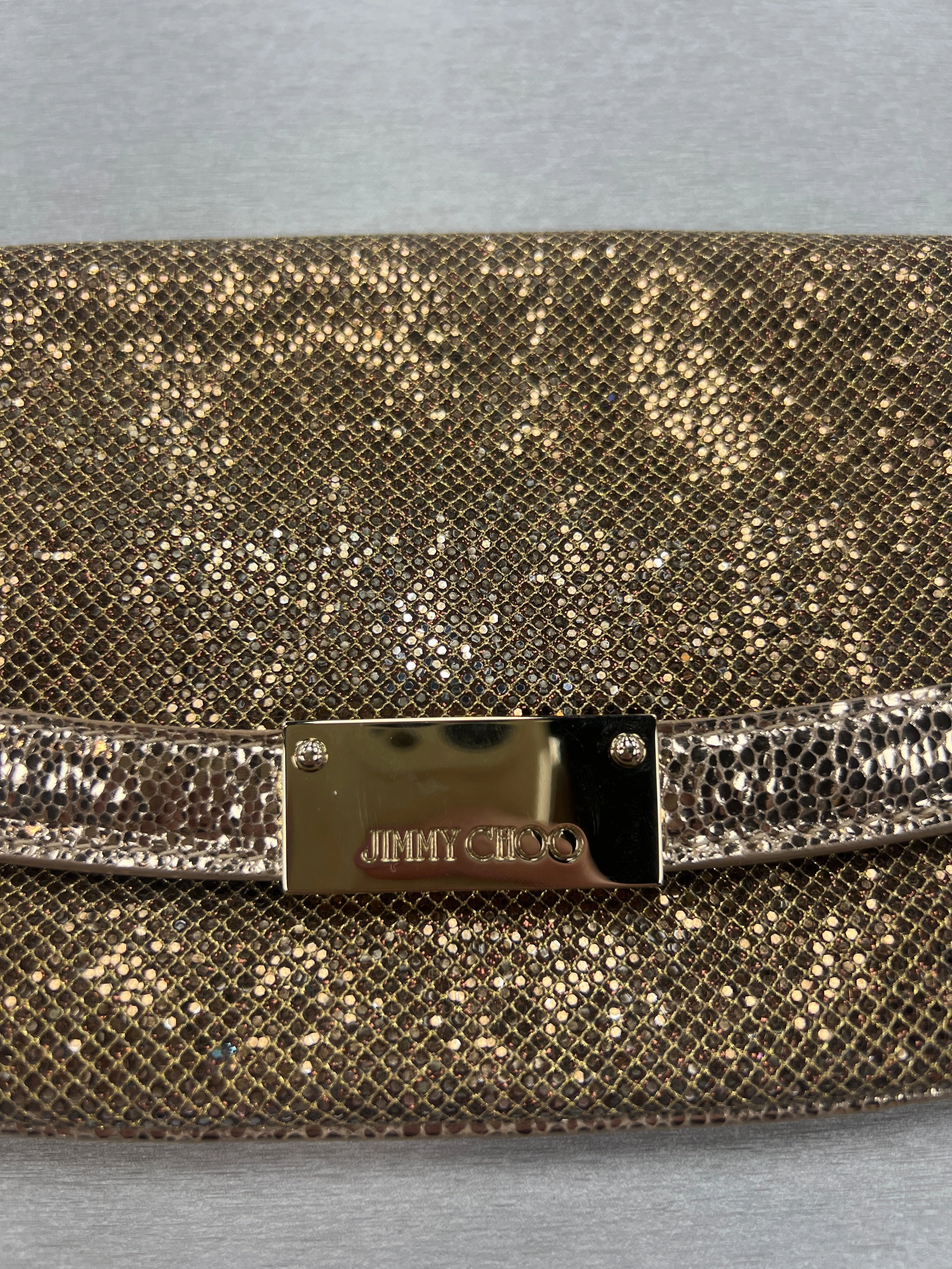 Wristlet Luxury Designer By Jimmy Choo  Size: Medium