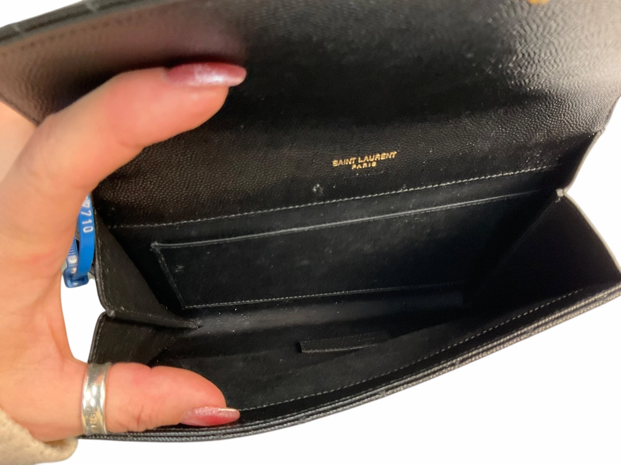 Wristlet Luxury Designer By Yves Saint Laurent  Size: Small