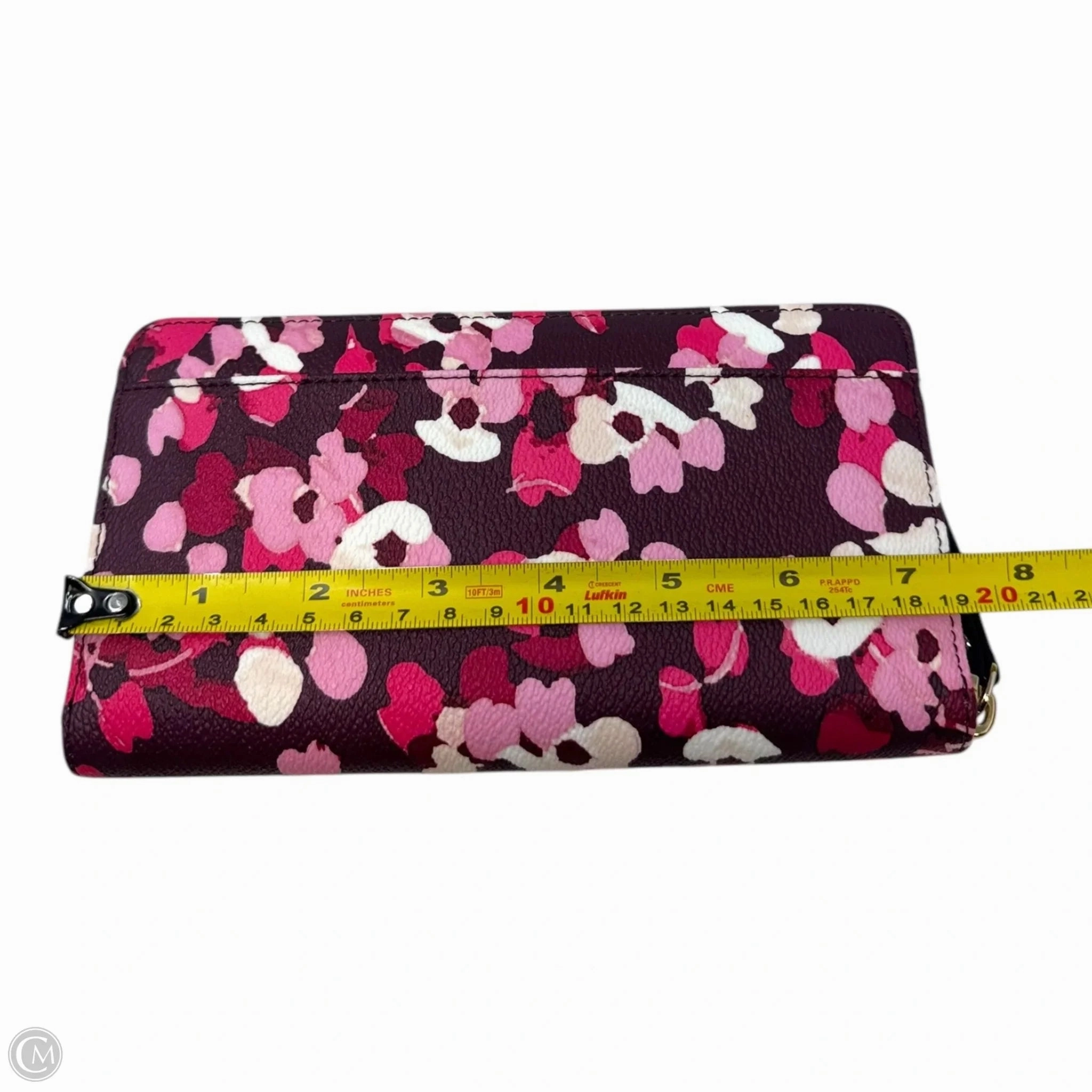Young Lane Lacey Floral Wallet Designer By Kate Spade, Size: Medium