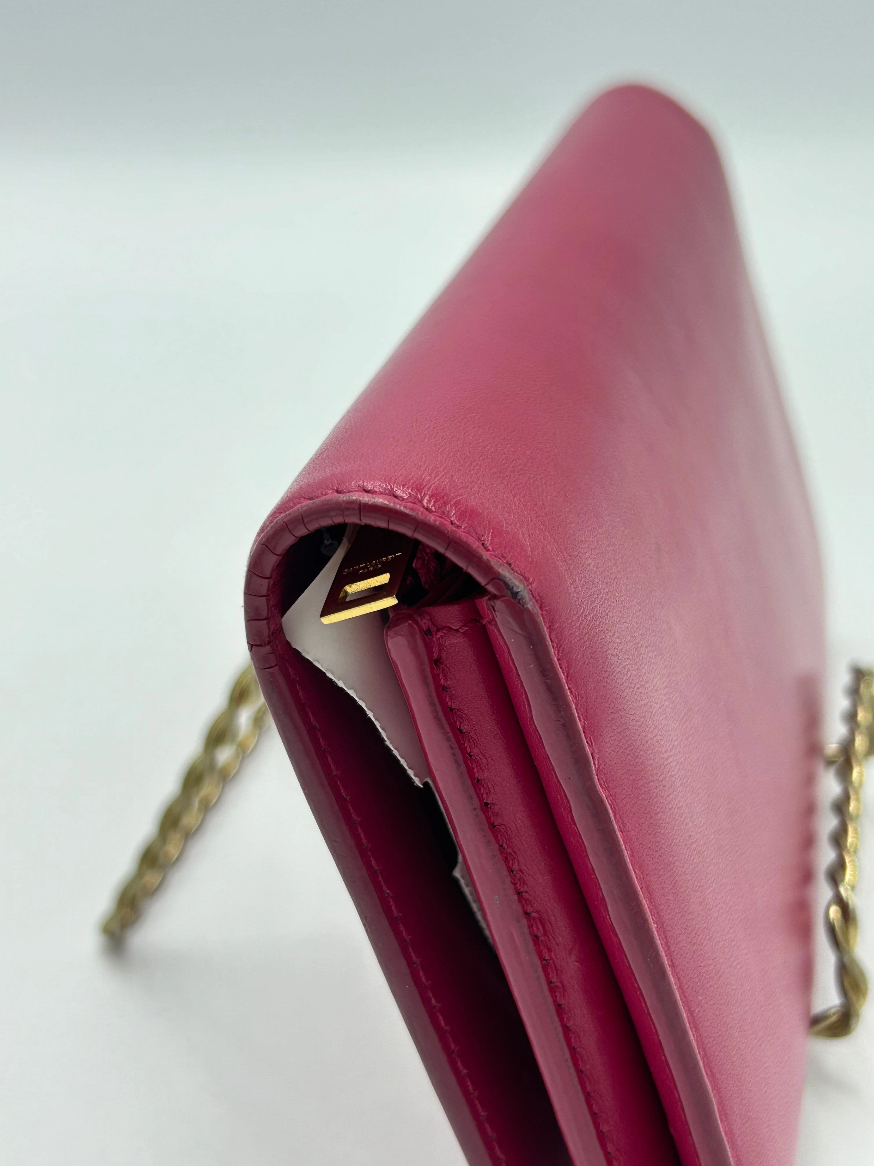Yves Saint Laurent YSL Marquage Continental Designer Luxury Wallet